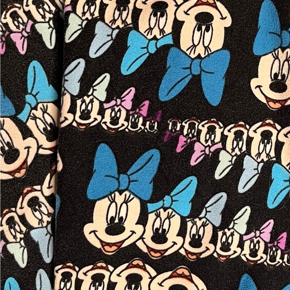 Lularoe Minnie Mouse Leggings - Picture 3 of 4